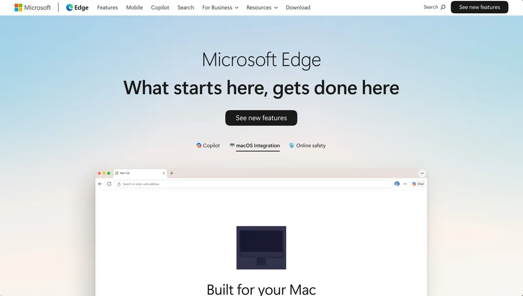 Microsoft Edge screenshot